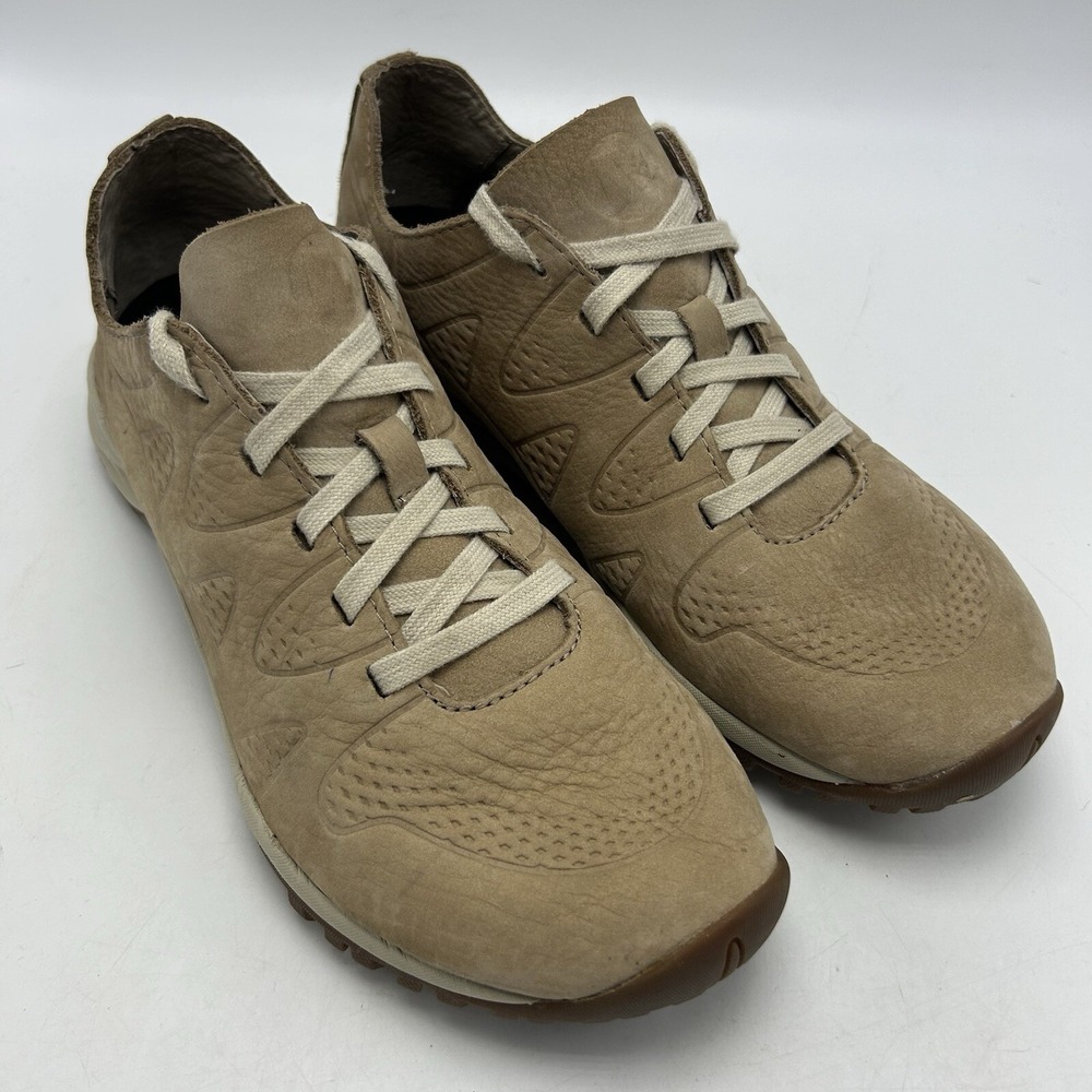 Merrell Women's Sneakers 9 Siren Guided Lace Up Beige Leather Select Grip J98962